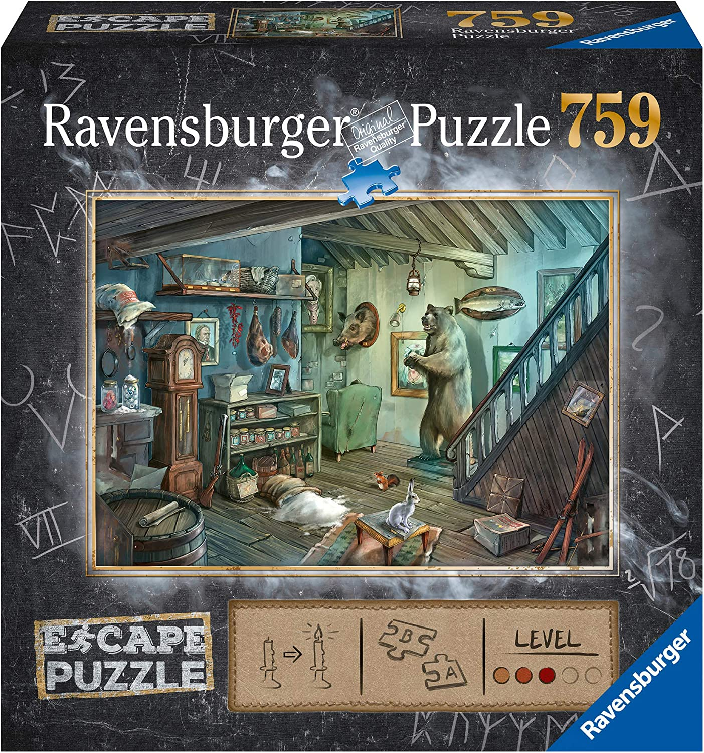 Ravensburger - Escape 8 Forbidden Basement Puzzle 759 Pieces