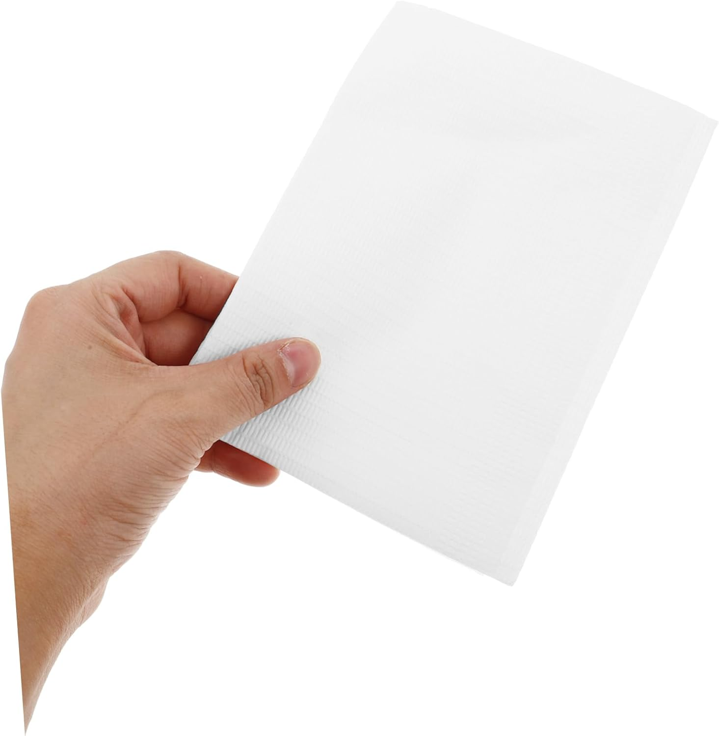 MERRYHAPY Disposable Tattoo Clean Pads and Nail Mat Table Cover 20 Pcs Waterproof Composite Film Sheets White for Tattooing and Nail Tech Table Protection - White image number 6