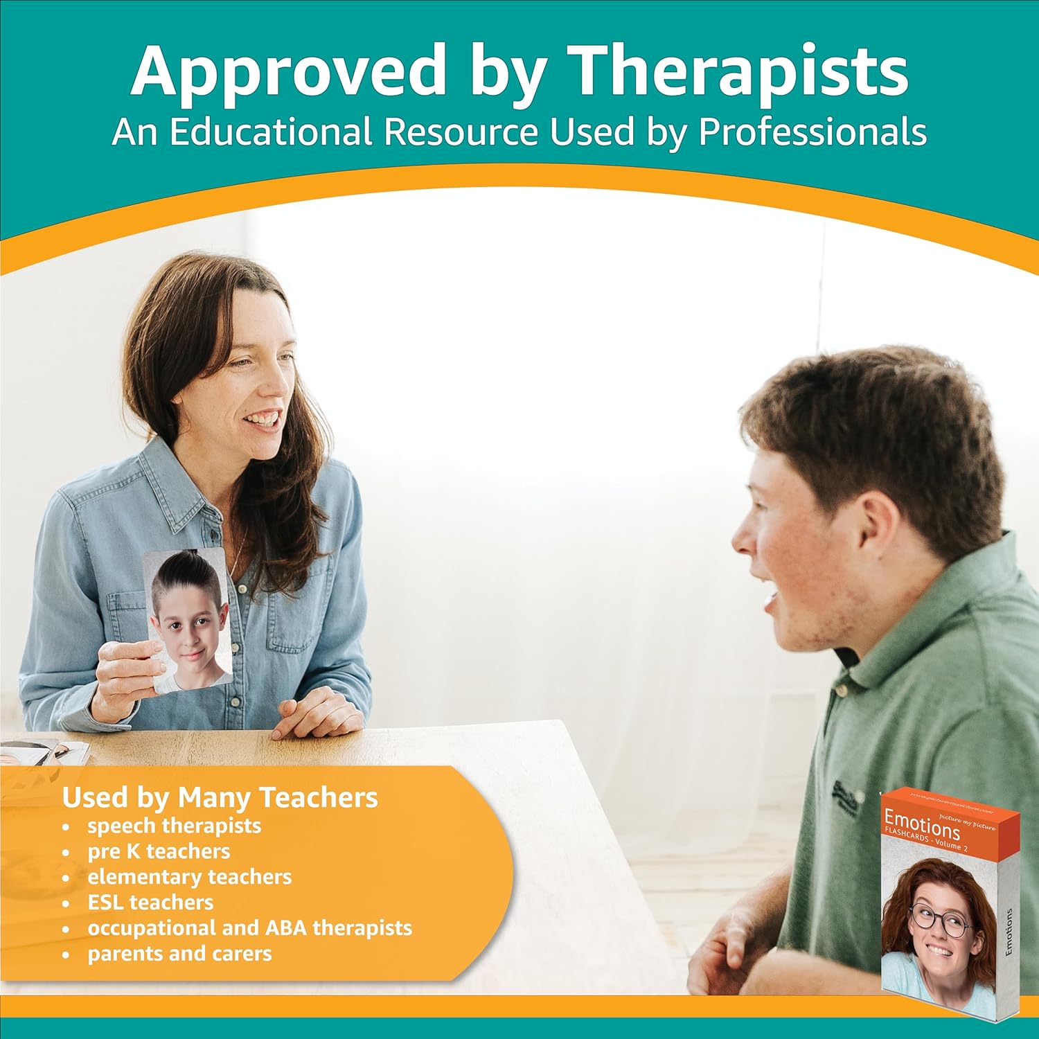 Feelings and Emotions Flash Cards Volume 2 | 40 Emotion Development Language Photo Cards | Speech Therapy Materials and ESL Materials image number 6