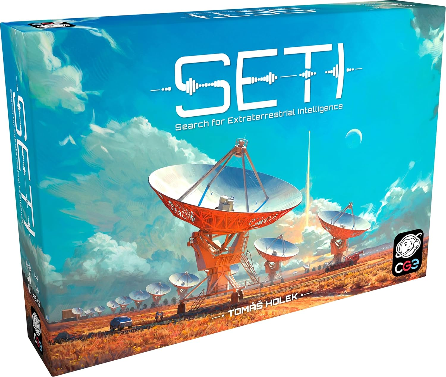 Czech Games | SETI Search for Extraterrestrial Intelligence | Strategy Board Game | 1-4 Players, Ages 13+ image number 2
