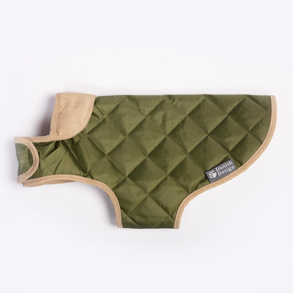 Danish Design Forest Green Quilted Dog Coat 25Cm (10") image number 4