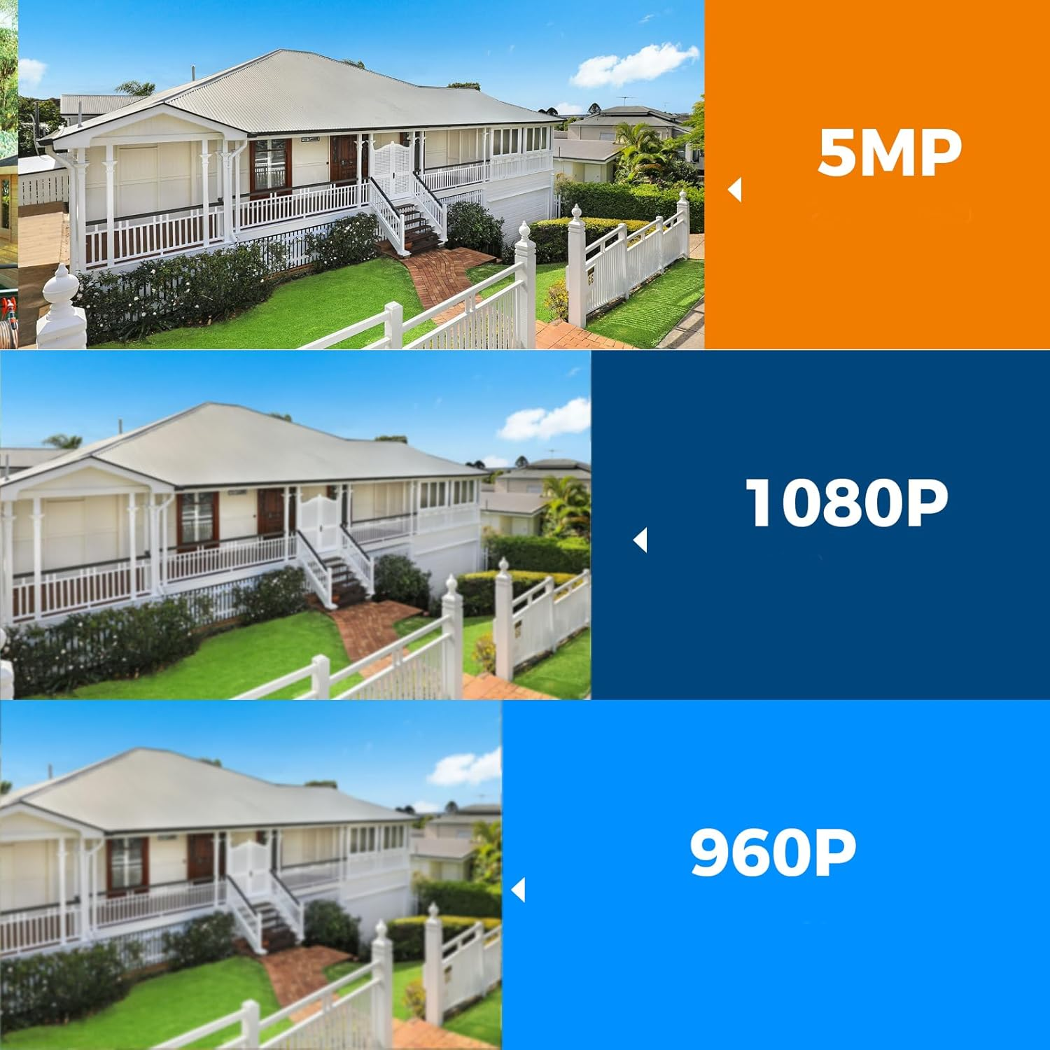 【Wireless Pro,Plug & Play】 Hiseeu 2.5K 5MP Wifi Security Camera System Outdoor,Expandable 16CH 8MP NVR, 1TB Hdd,Spotlight,2 Way Audio, IP66 Waterproof, Motion Alert, DC Power Plug-In, 24/7 Recording image number 5