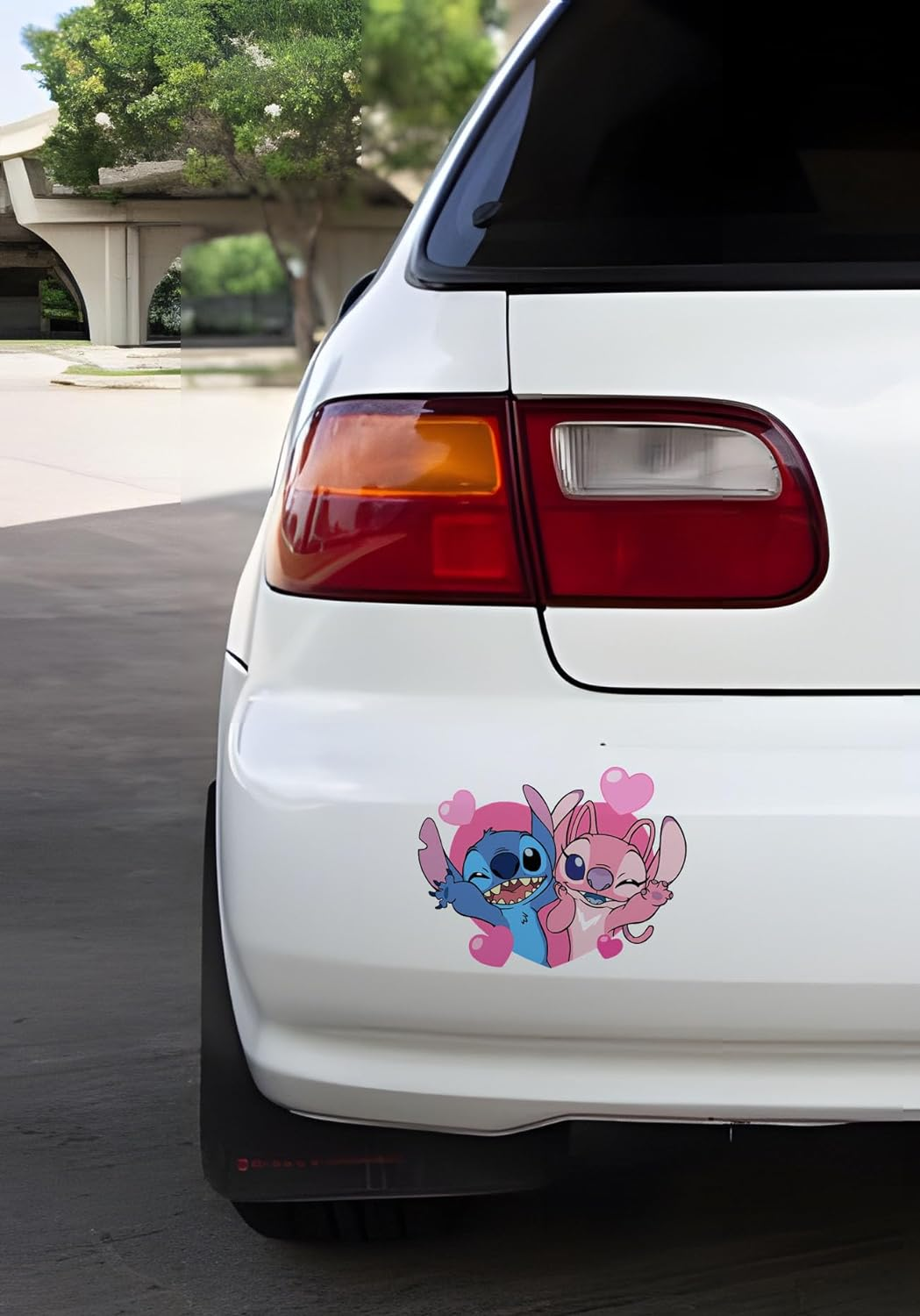 Stitch Angel Cute Cartoon Vinyl Decal Sticker for Car/Truck/Laptop (C) image number 4