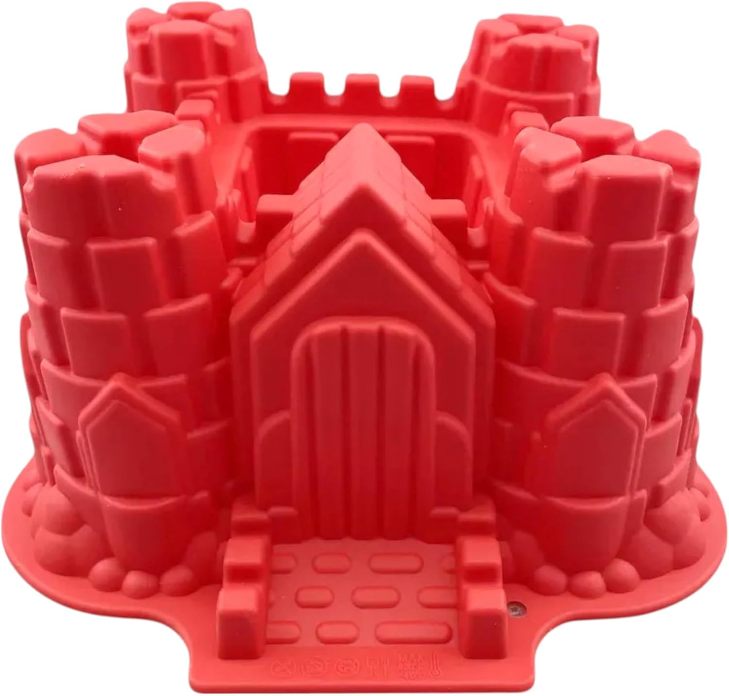 GMMH Original Silicone Baking Mould Castle Small Cake Baking Mould Cake Mould Bread Baking Mould Fruit Base Mould (Blue)