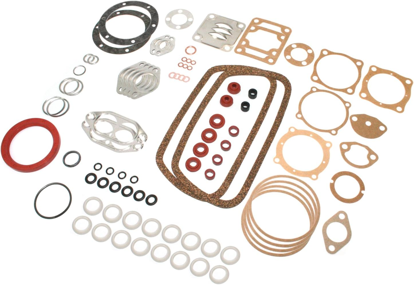 Elring 111198007ASP Engine Gasket Set with Crank Seal for VW Beetle image number 1