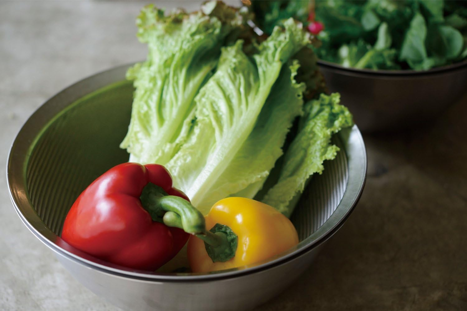 La Base LB-9354 Tsubamesanjo Stainless Steel round Colander & Bowl, Medium, 2-Piece Set, Made in Japan image number 4