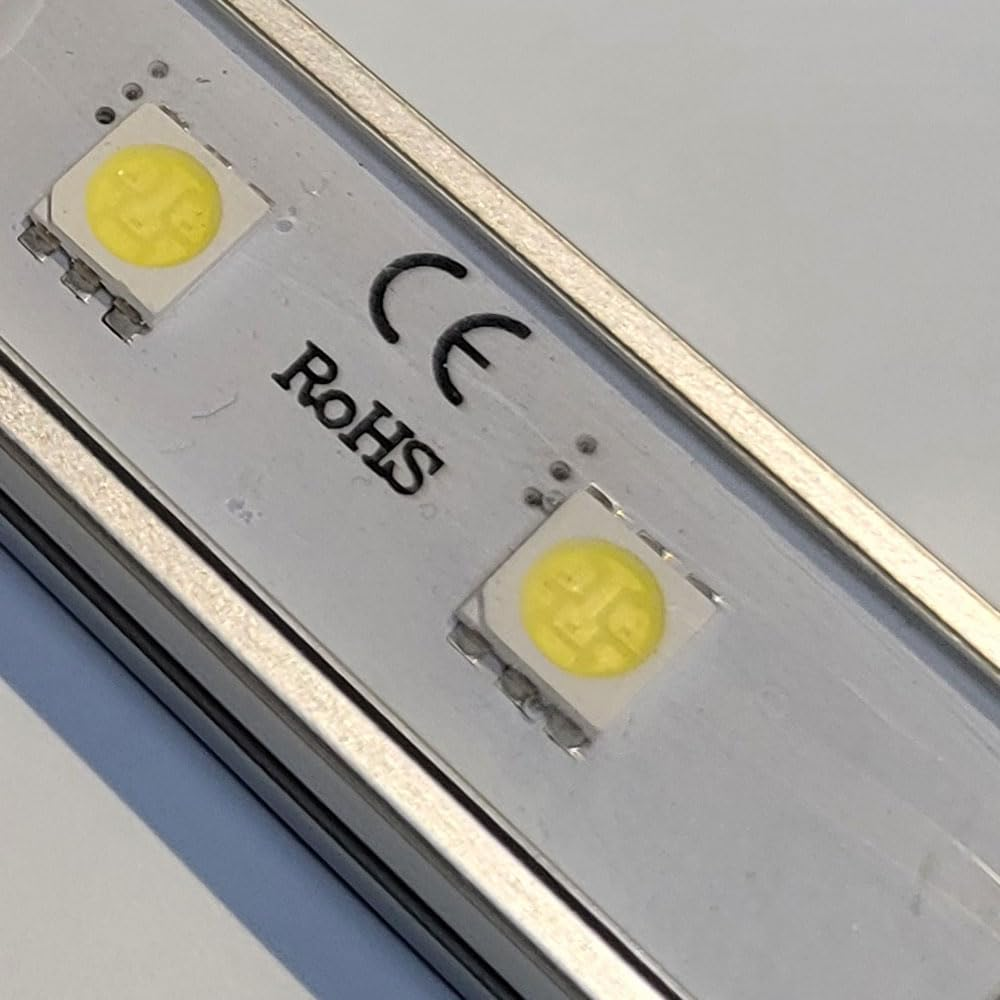 LEDADVANTAGE 12V 30Cm 17-LED Aluminium Waterproof Bar Strip Light & Inbuilt Push Switch for Interior & Exterior Use - Suits Caravan, Boat, Motorhome image number 2