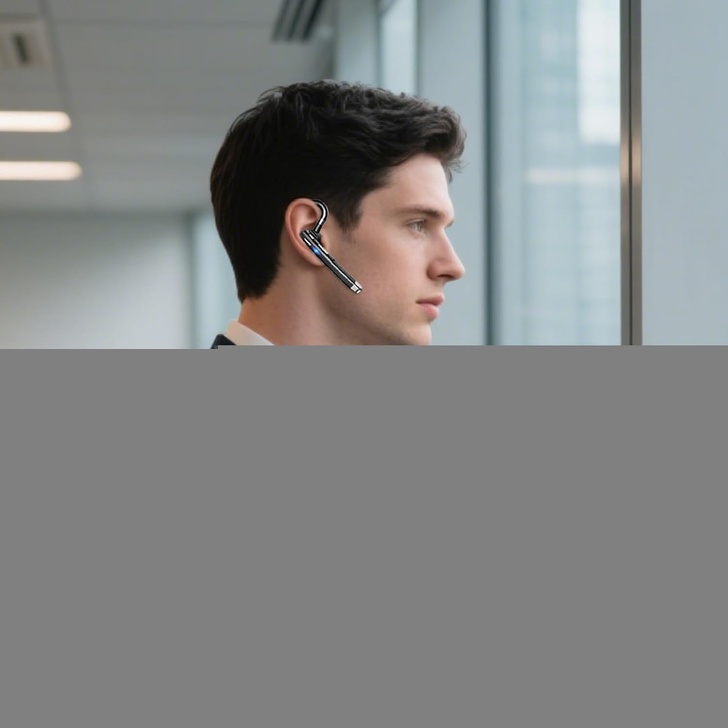 Real Time Language Translator Earbuds, High Precision Translation Headphones, Wireless Noise Reduction Headphones Translation Device for Workplace Business Adults Travel Learning Meeting School Studen image number 2