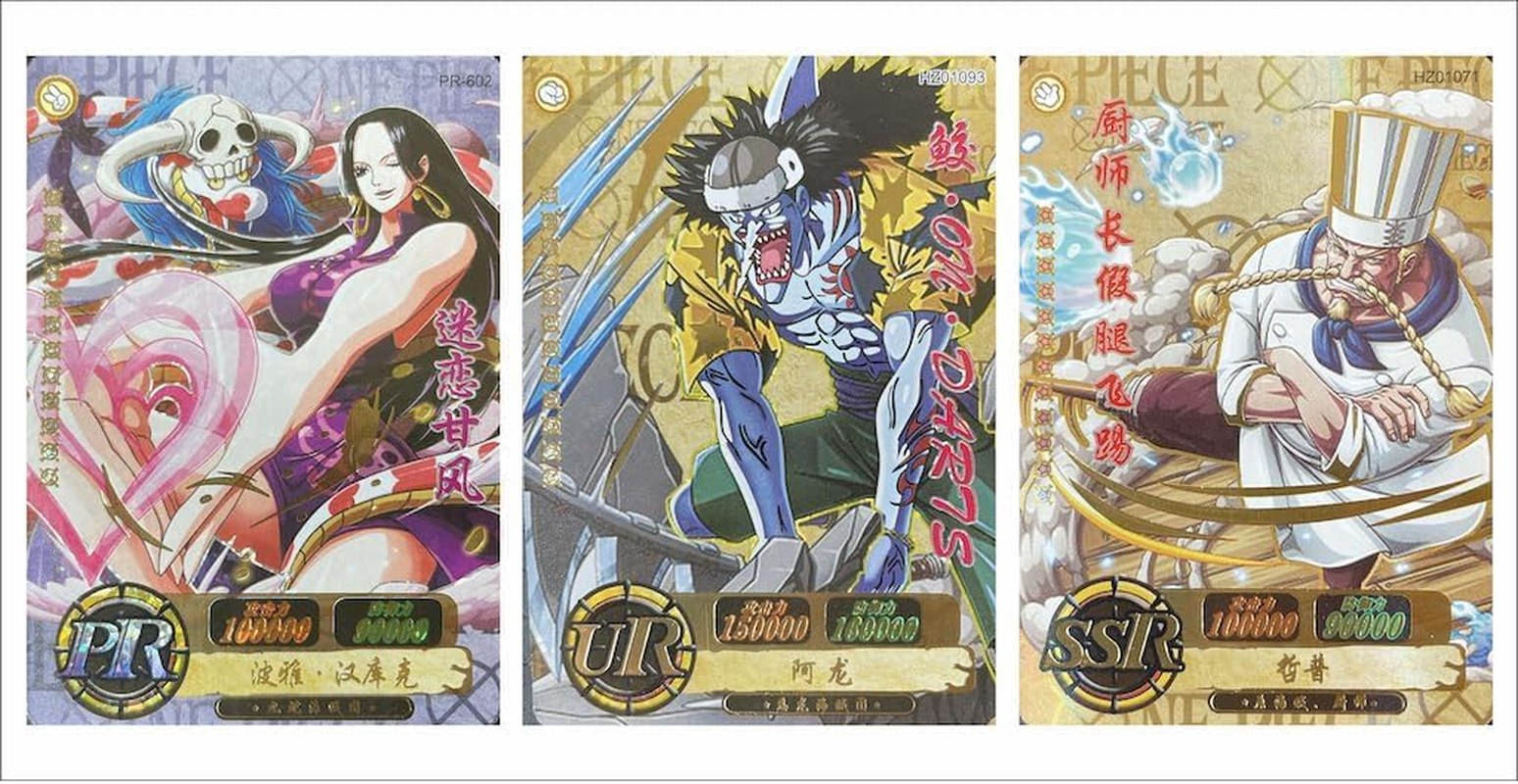 Anime Trading Cards: One Piece Collectable Trading Cards - Assorted Collectable Cards - Booster Pack Box - Booster Packs - S1-D (30 Packs) image number 3