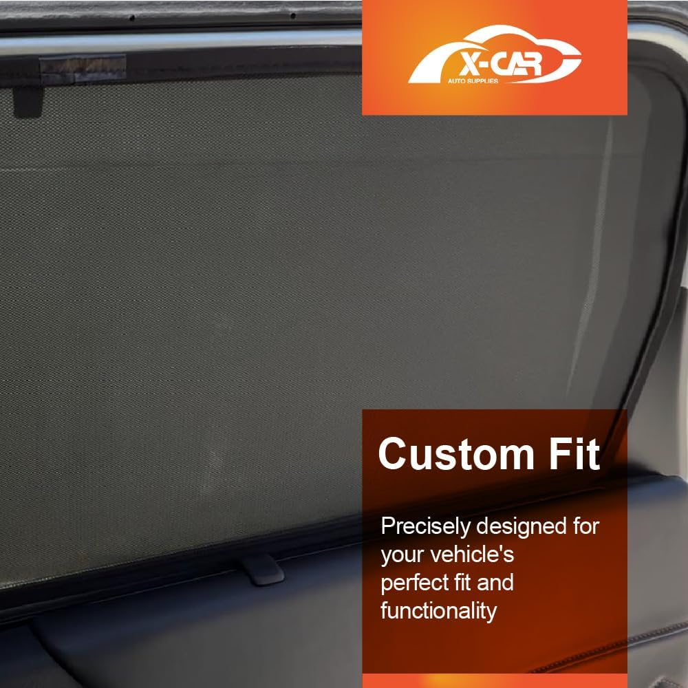 X-Car Window Sun Shades for Mitsubishi Outlander 2021-2025 Magnetic Blind Mesh Accessories image number 4