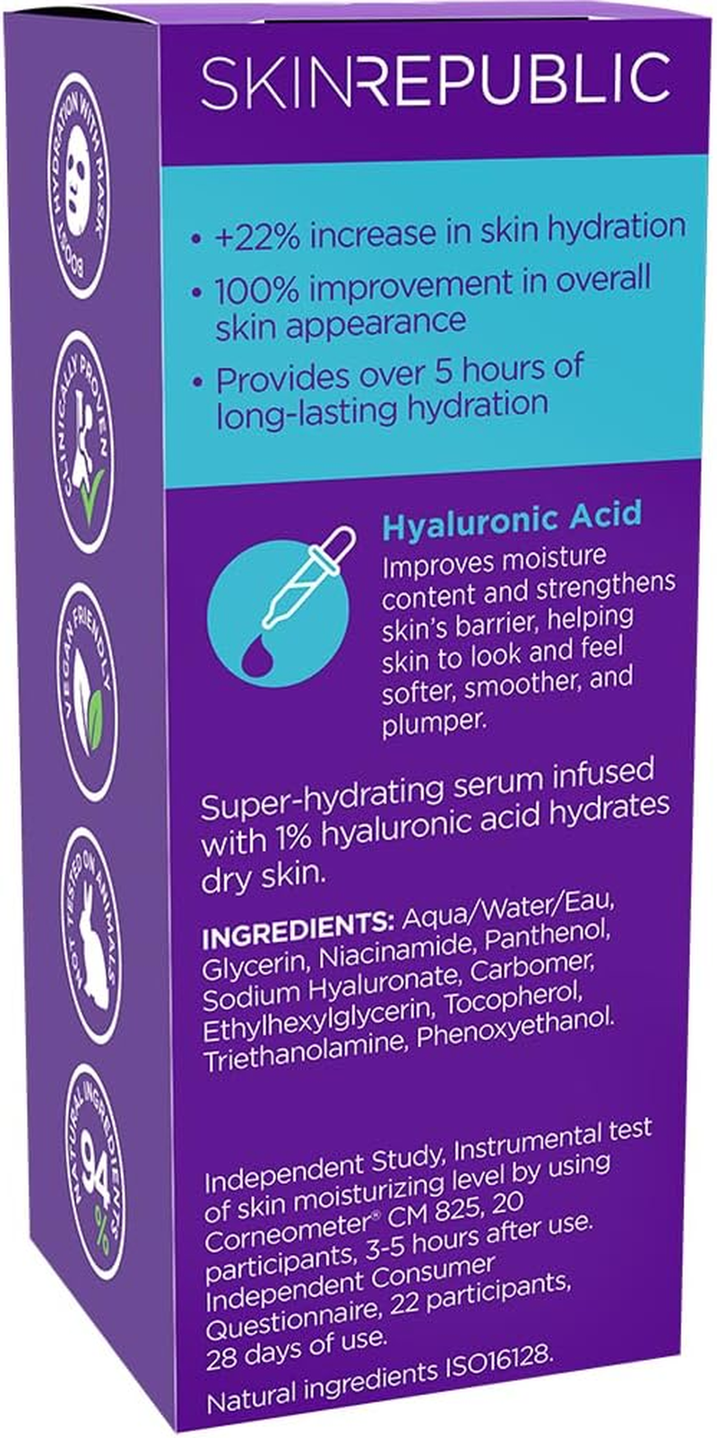 Skin Republic Hyaluronic Acid 1% + Niacinamide 2% Serum image number 4