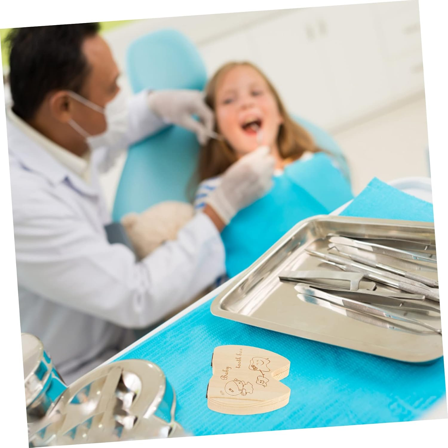 Teeth Storage Box Keepsake Box for Lost Teeth for Boys and Girls Holder for Girls and Toddlers