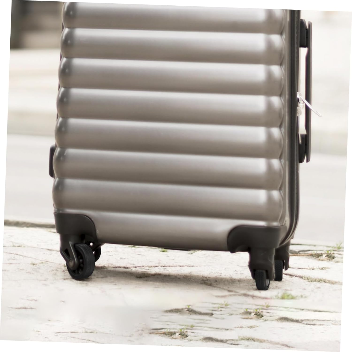 WRITWAA 8Pcs Luggage Wheel Protectors Wheel Covers for Luggage Silicone Protector Covers image number 1