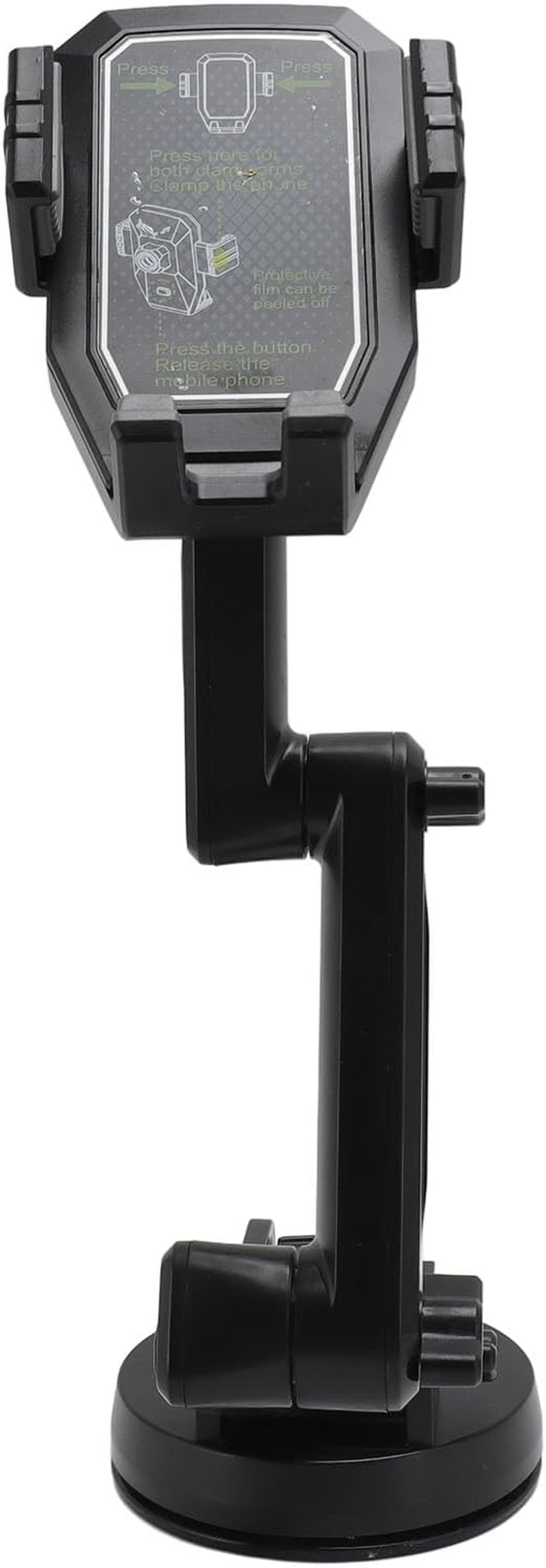 Cat Phone Holder, Truck Phone Holder Mount Stable Black Super Suction Cup for All Phone image number 1