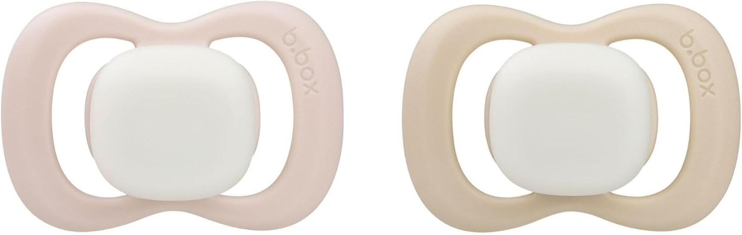 B.Box Glow Silicone Pacifier, Sky/Sage, Size 1