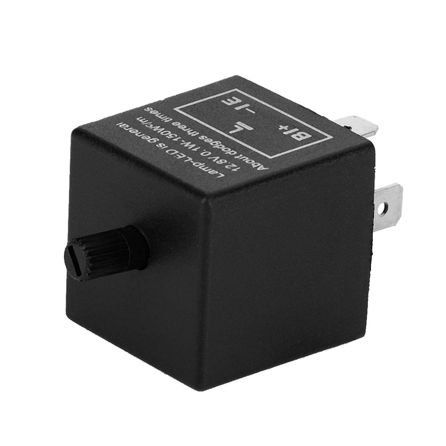 Yduupxe LED Light Flasher Blinker Relay, Speed Adjustable, Solve Turn Signal Issues, Fit for Most Cars, Material image number 1