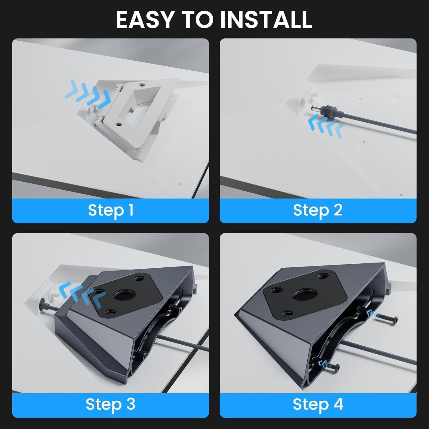 Starlink Mini Mount Kit& Anti-Theft Mounting Solution: Aluminum Alloy Kit for Roof, Tiny House, Mobile Office & Outdoor Adventures image number 5