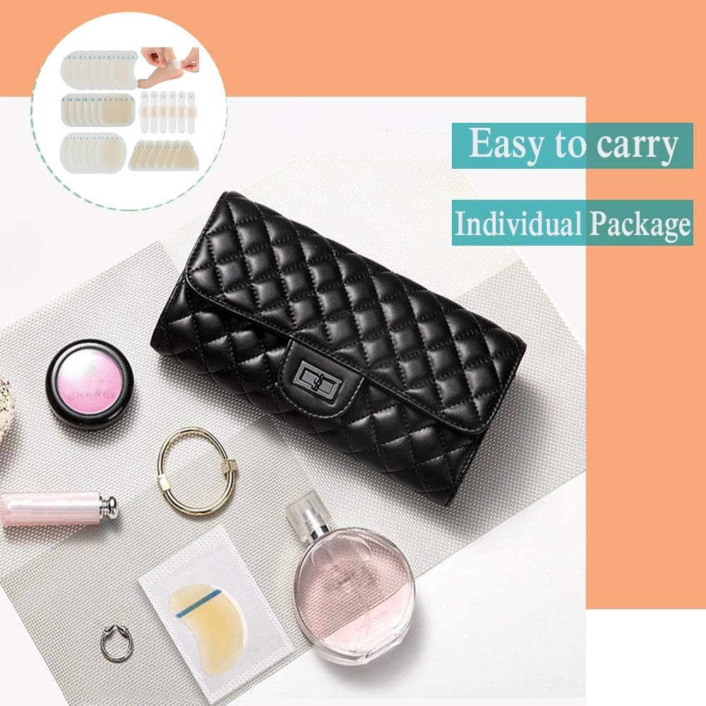 Hydrocolloid Blister Band Aid 30 Pcs -WADY Waterproof Invisible Gel Cushions for Foot, Toe & Heel Blisters, Adhesive Bandaids for Prevention & Healing image number 3