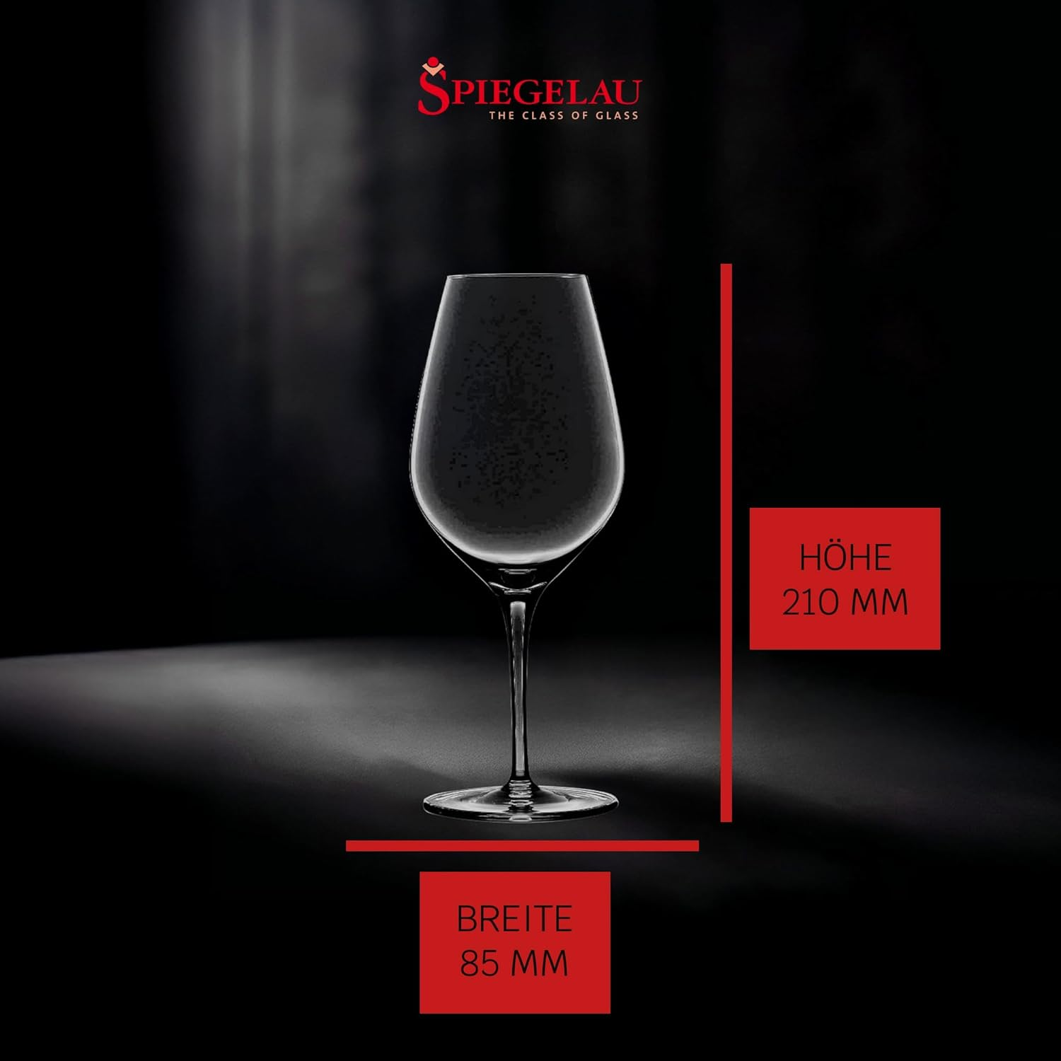 Spiegelau Authentis White Wine Glass, Clear &ndash; Fine Crystal Glass for Enhancing Aroma & Balancing Sweetness &ndash; Machine-Made with Mousse Point for Sparkling Freshness &ndash; 420 Ml Capacity (Pack of 4) image number 5