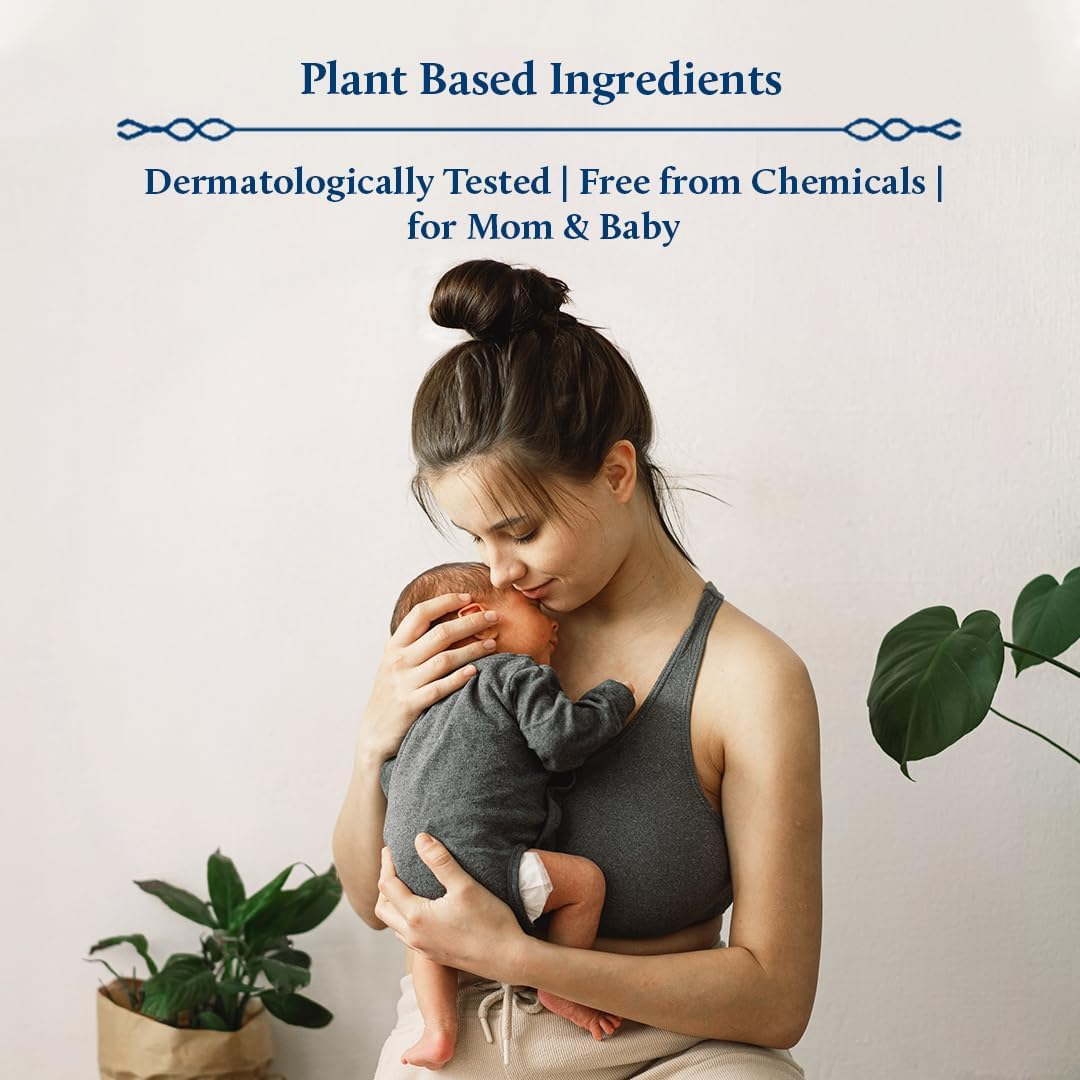 Blue Nectar Loving Mom & Baby Care Gift Set | Stretch Mark Lotion, Baby Body Lotion & Vitamin C Serum | Baby Shower Gift for Mom & Baby | Gift for Pregnant Women | New Parents Gift image number 4