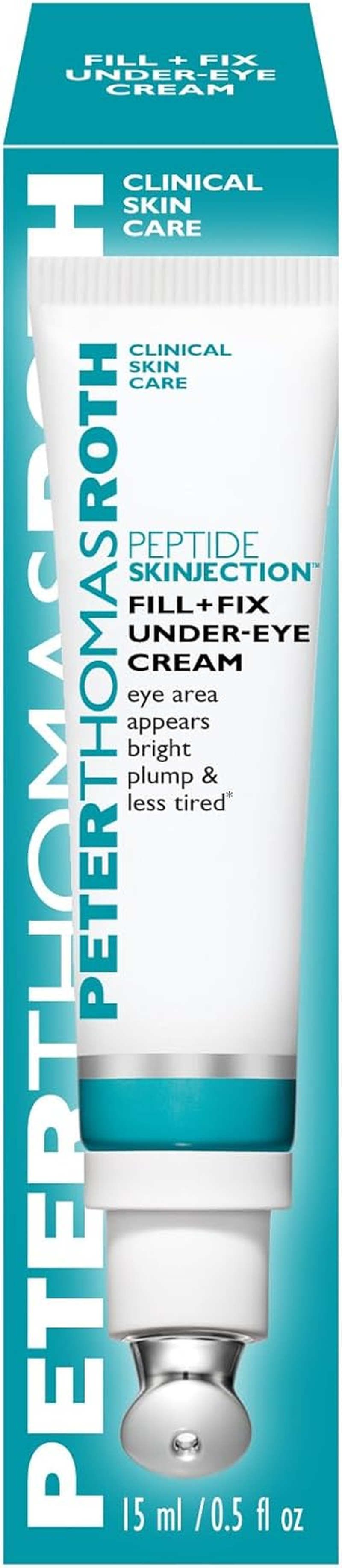 Peptide Skinjection Fill plus Fix under Eye Cream by Peter Thomas Roth for Women - 0.5 Oz Cream image number 4