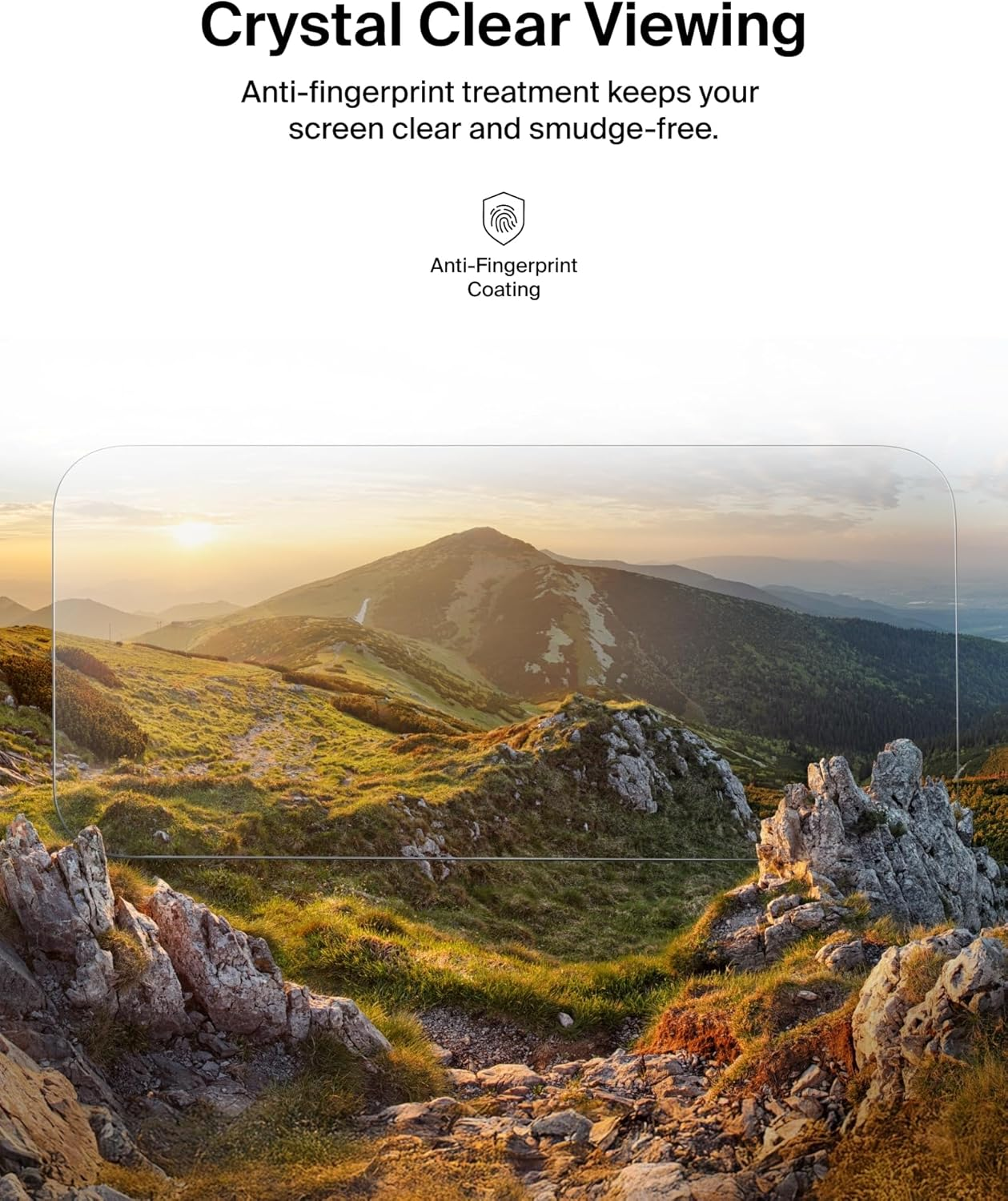 Belkin Screenforce Temperedglass Screen Protector for Iphone Pro Max Scratch-Resistant Impact Protection W/Included Easy Align Tray for Bubble Free Application - 2 Pack image number 5