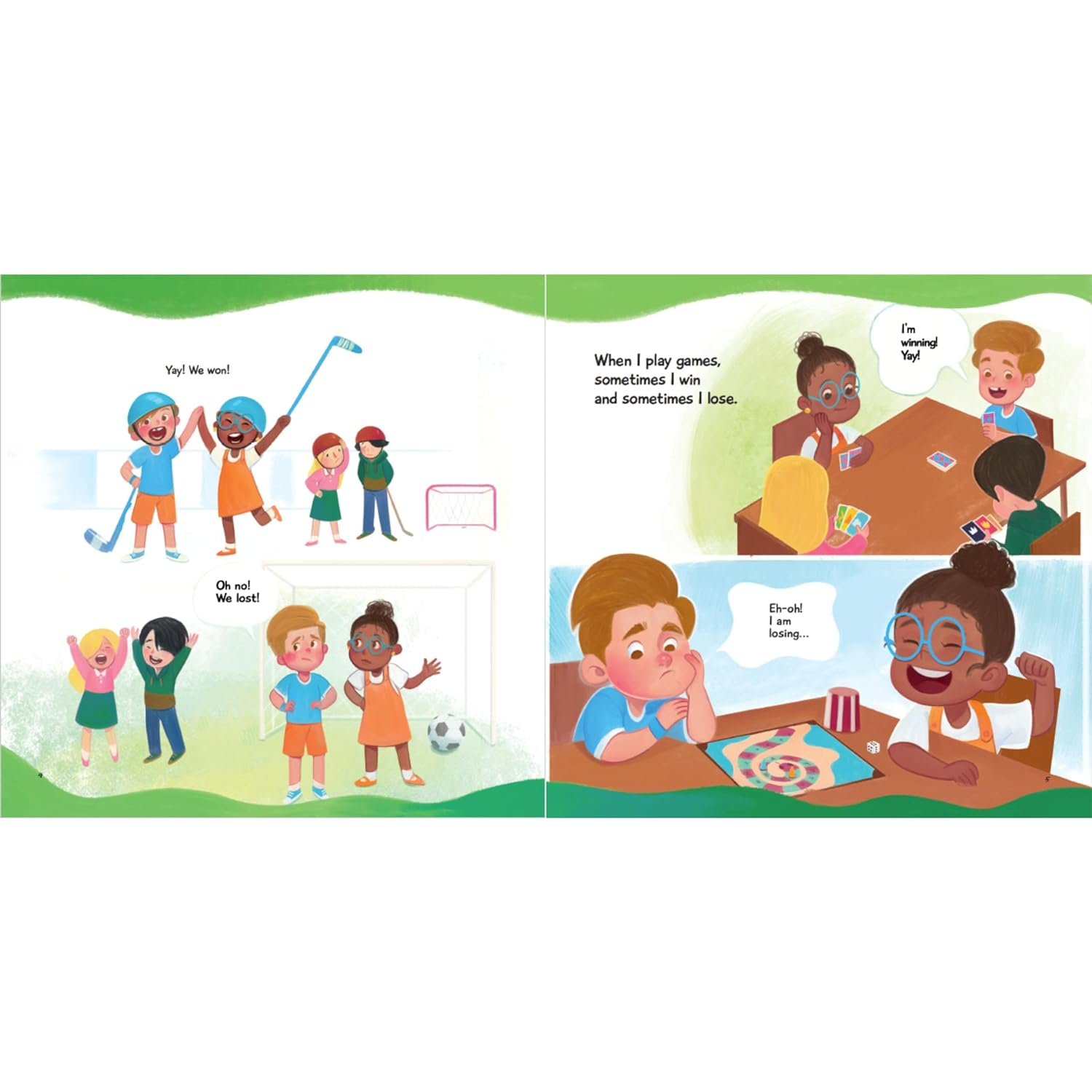 It'S OK to Lose!: a Colourful Picture Book about Accepting Losing in Games and Being a Good Sport for Young Children image number 1