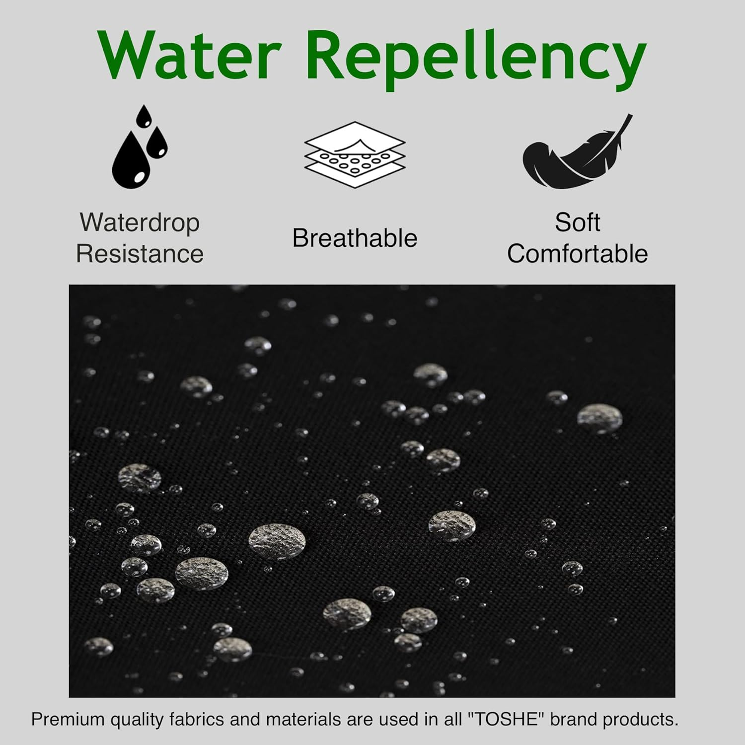 TOSHE Kitchen Apron Waterdrop Resistant Cotton Apron with Adjustable Aprons for Women with Pockets Cooking Apron image number 2