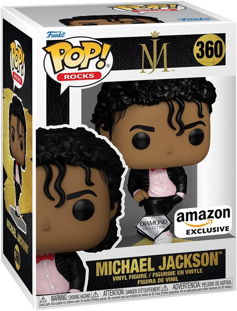 Funko DGL Billie Jean Michael Jackson Pop! RS Vinyl Figure