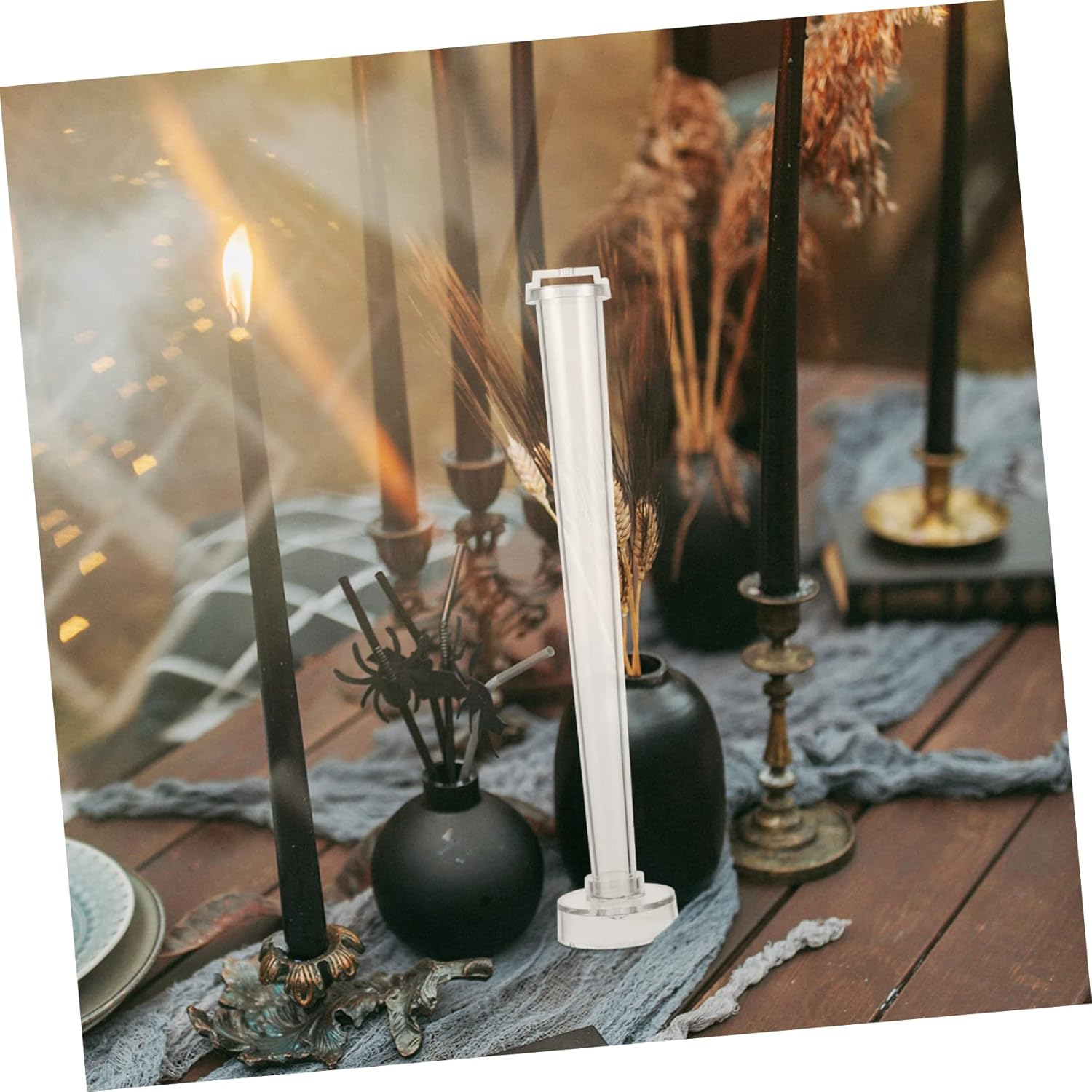 COHEALI 2Pcs Candle for Soy Wax Lightweight Peony Candle Mould Home DIY Making Kit image number 4