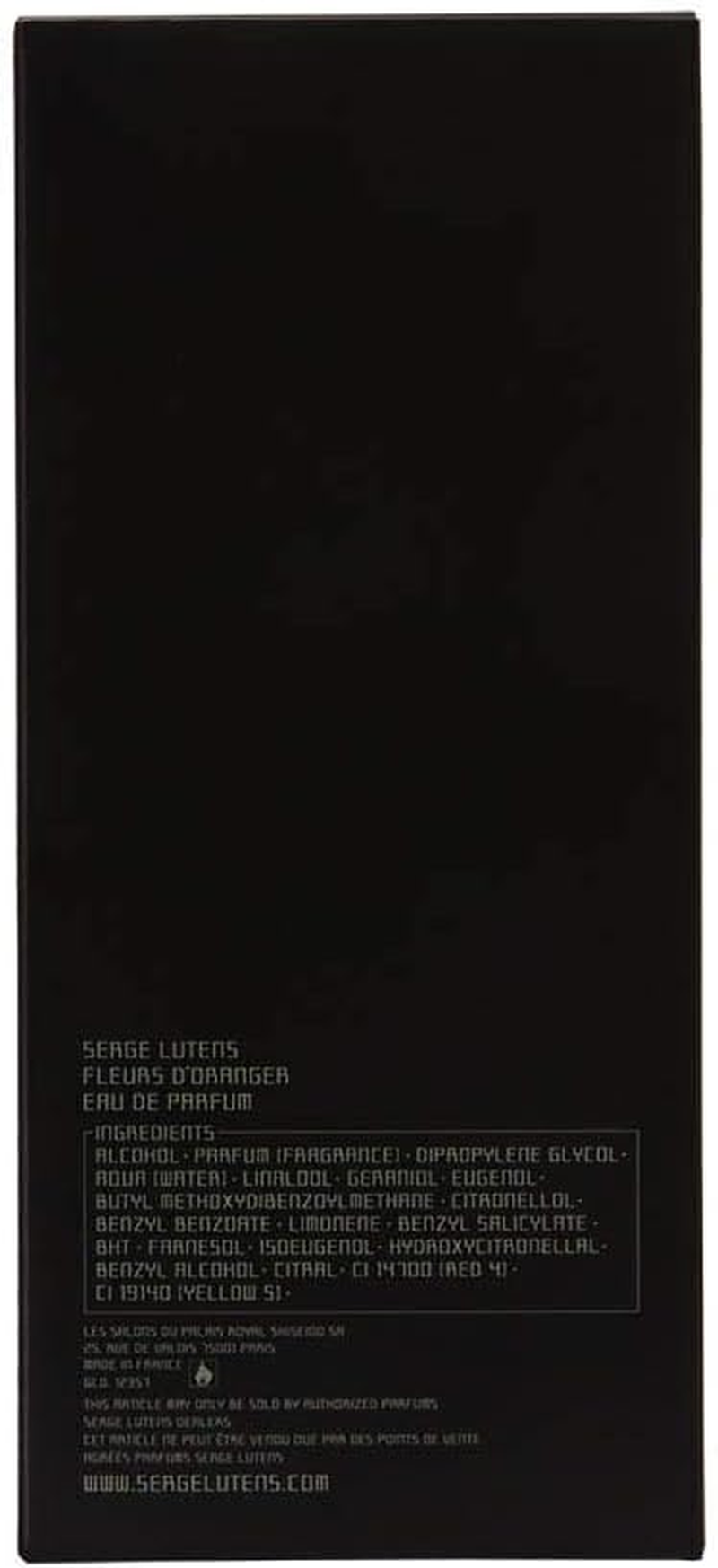 Fleurs D'Oranger by Serge Lutens Eau De Parfum Spray 100Ml