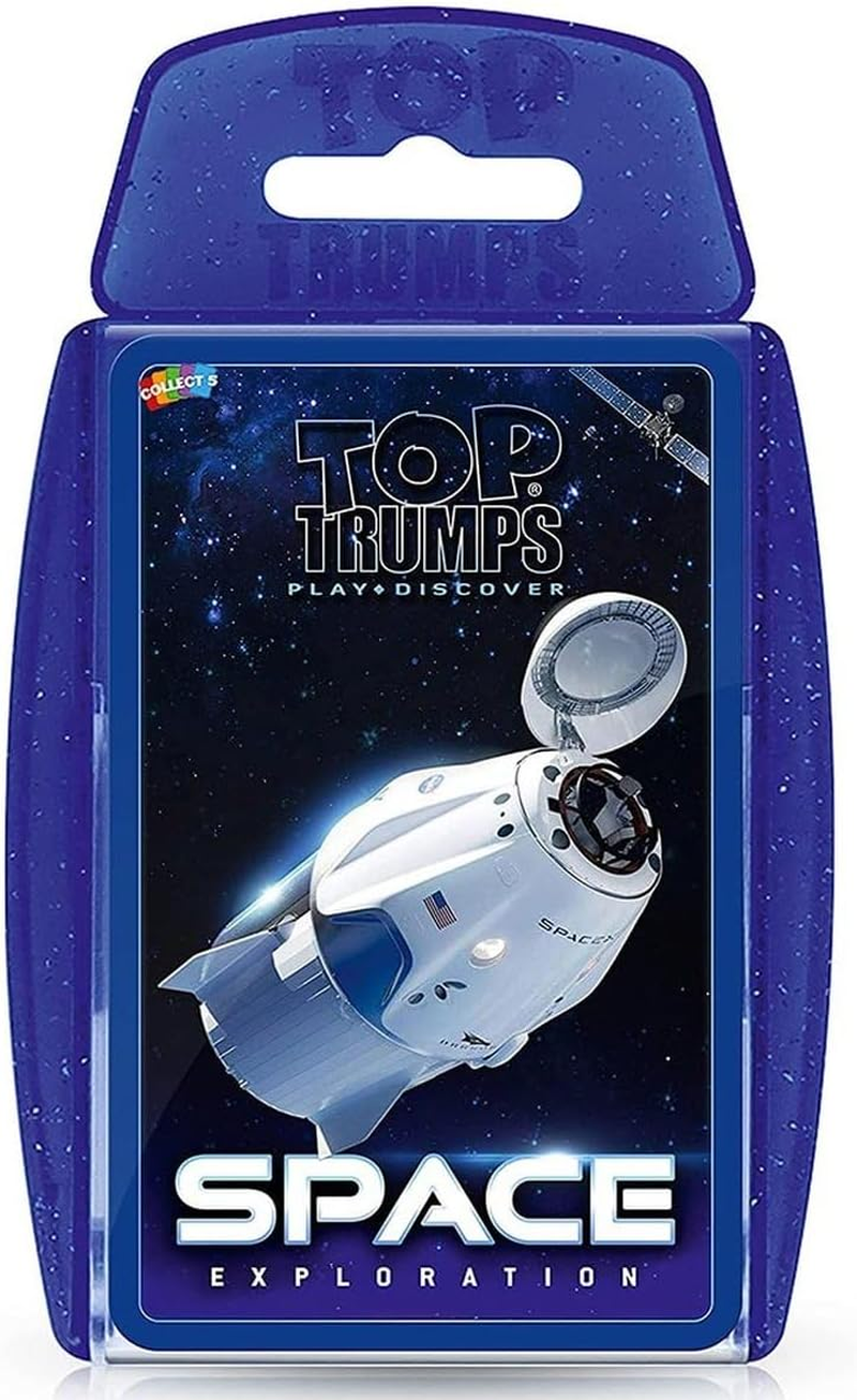Winning Moves Top Trumps Space Exploration Card Game, Multicolor