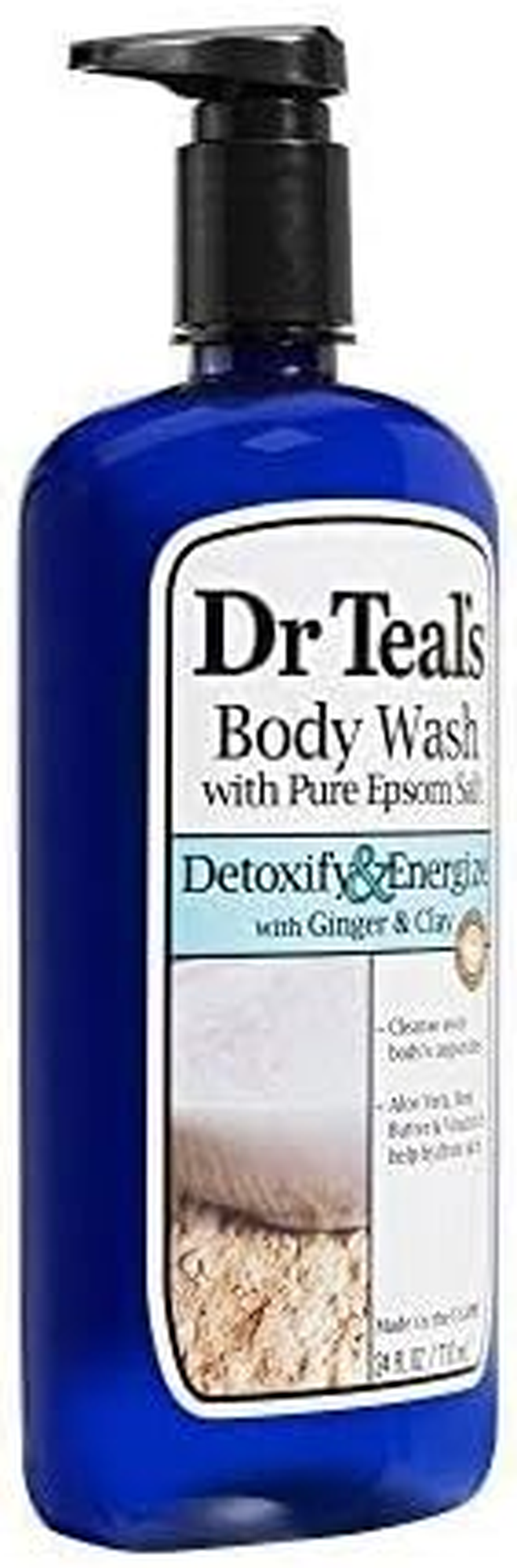Dr. Teal'S Pure Epsom Salt Body Wash, Detox, 24 Fluid Ounce image number 1