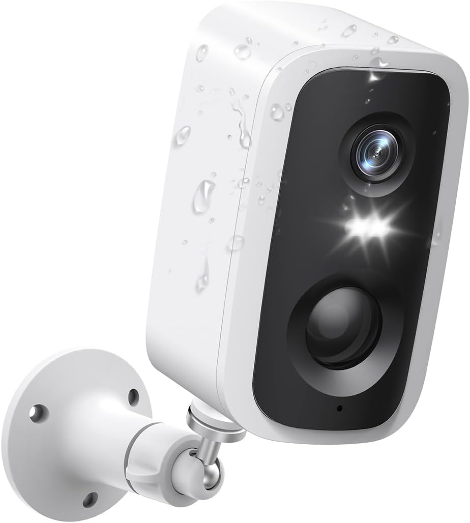 Wireless Security Cameras Outdoor, 2K HD Battery Powered Cameras for Outdoor Home Security Eseecloud, 2.4G Wifi Surveillance Indoor, AI Motion Detection, image number 5