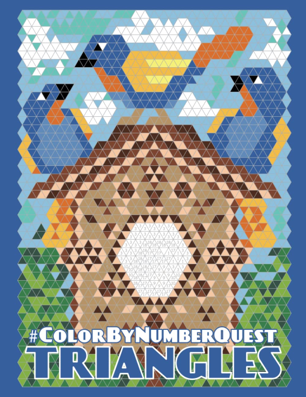 Color by Number Quest: TRIANGLES image number 1