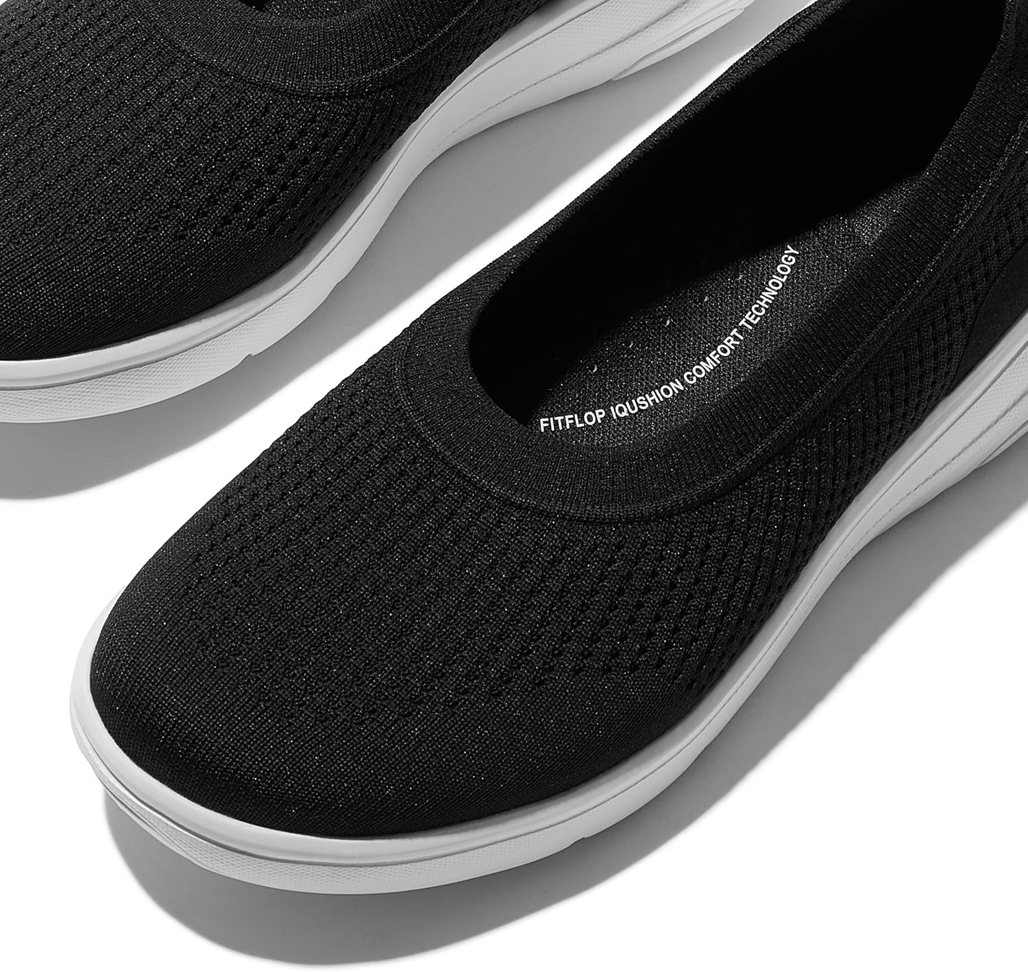 Fitflop Women'S Super-Q Knit Ballet Flats image number 1