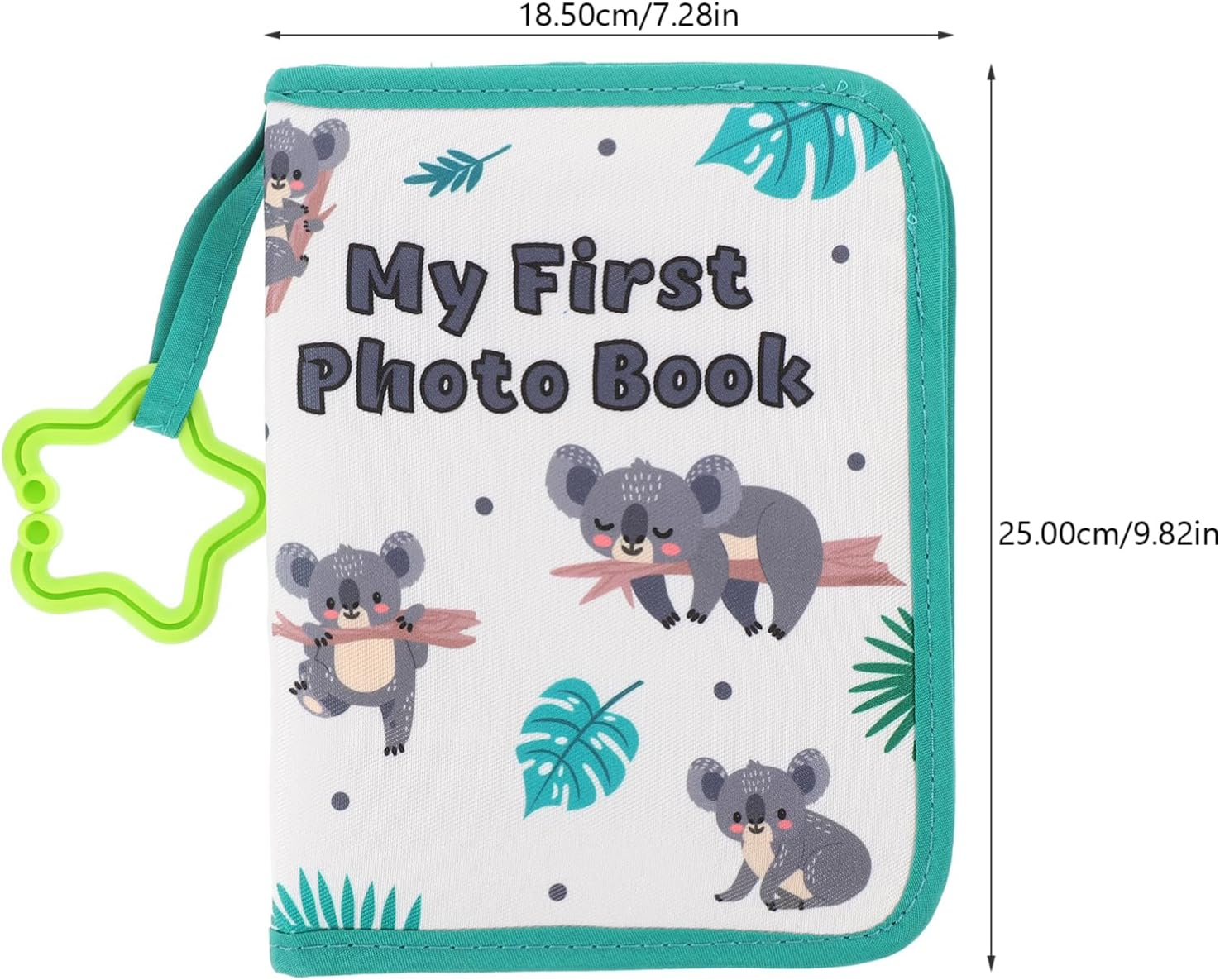 AOKWAWALIY Baby Album Cloth Photo Book for Babies Friends Premier Baby Cloth Photo Book Soft Cloth Baby Photo Book Organizer Safe Memory Picture Book Baby Albums Diy Newborn Sheet Pvc Toddler image number 1