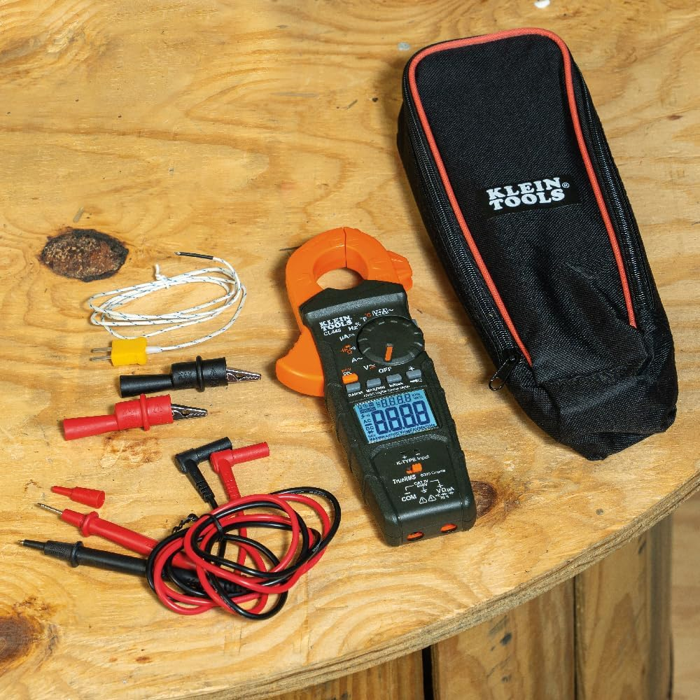 Klein Tools 600A HVAC TRMS Clamp Meter image number 4