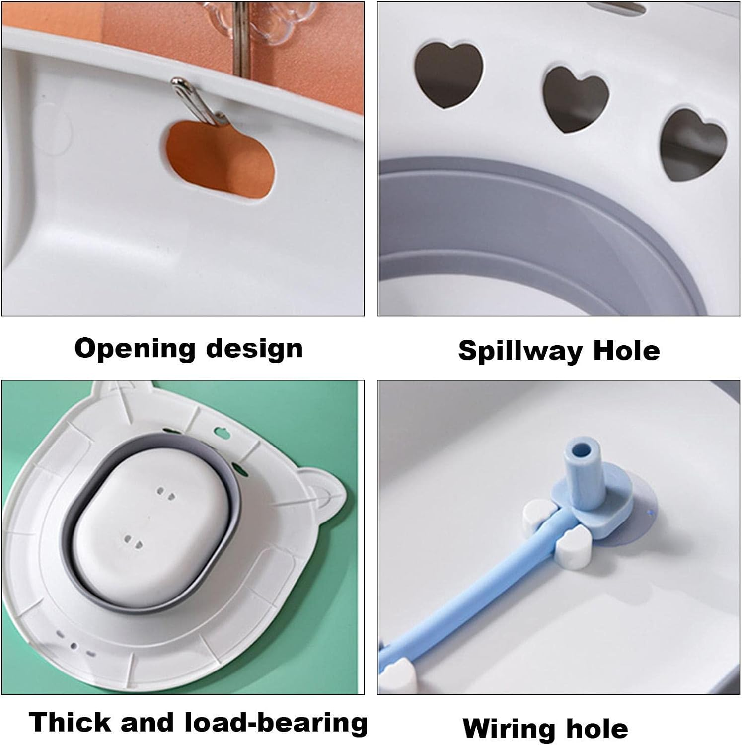 Bath for Toilet Seat - Sit Bath for Hemorrhoid Relief, Postpartum Care - Postpartum Care, Fissures Sitz Bath Toilet with Flusher, Tube for Elder, Women