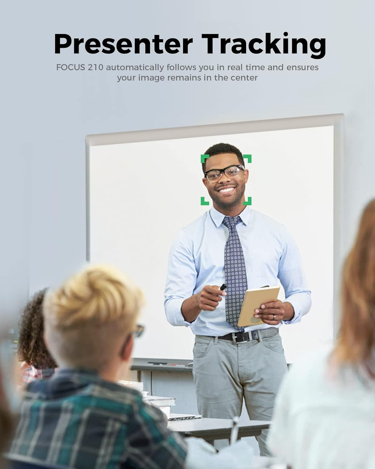 WYRESTORM 4K Conference Webcam with AI Tracking, Auto Framing, 120&deg; Wide Angle, 90Fps, 8X Digital Zoom, Eptz, Dual Mics, Conference Room Webcam for Video Call, Remote Education, HD Live Streaming image number 3