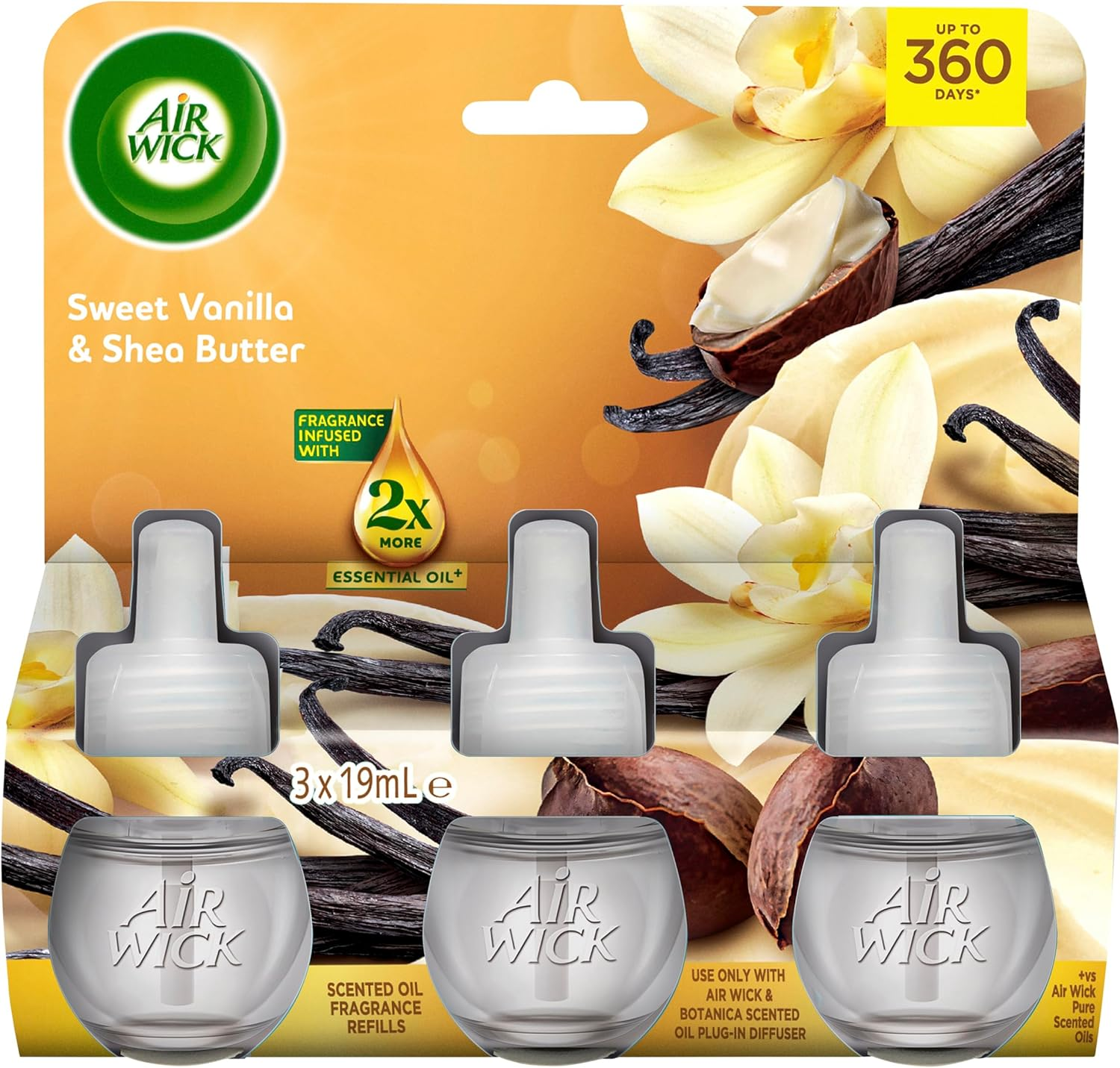 Air Wick Sweet Vanilla & Shea Butter Plug-In Triple Refill image number 1