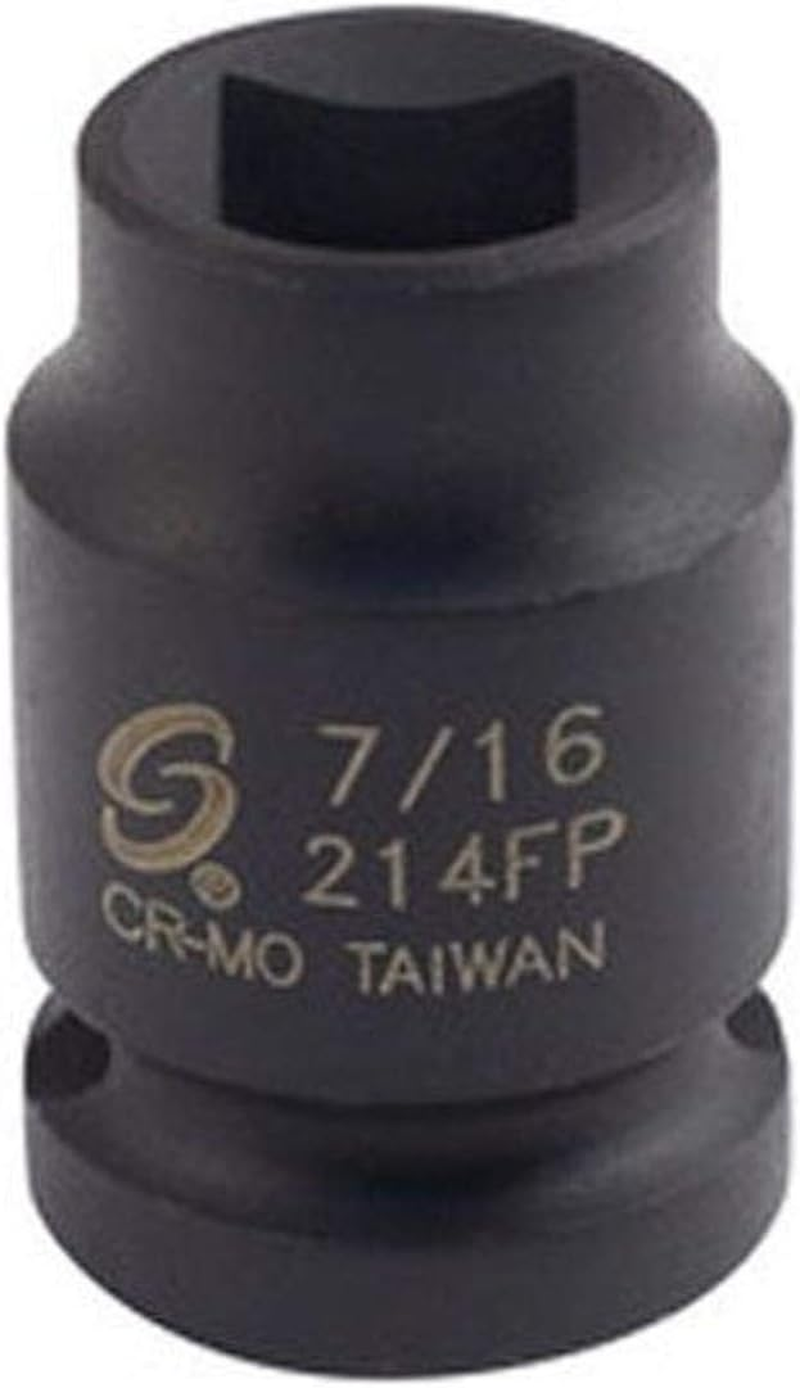 Sunex 214Fp 1/2-Inch Drive 7/16-Inch Female Pipe Plug Socket