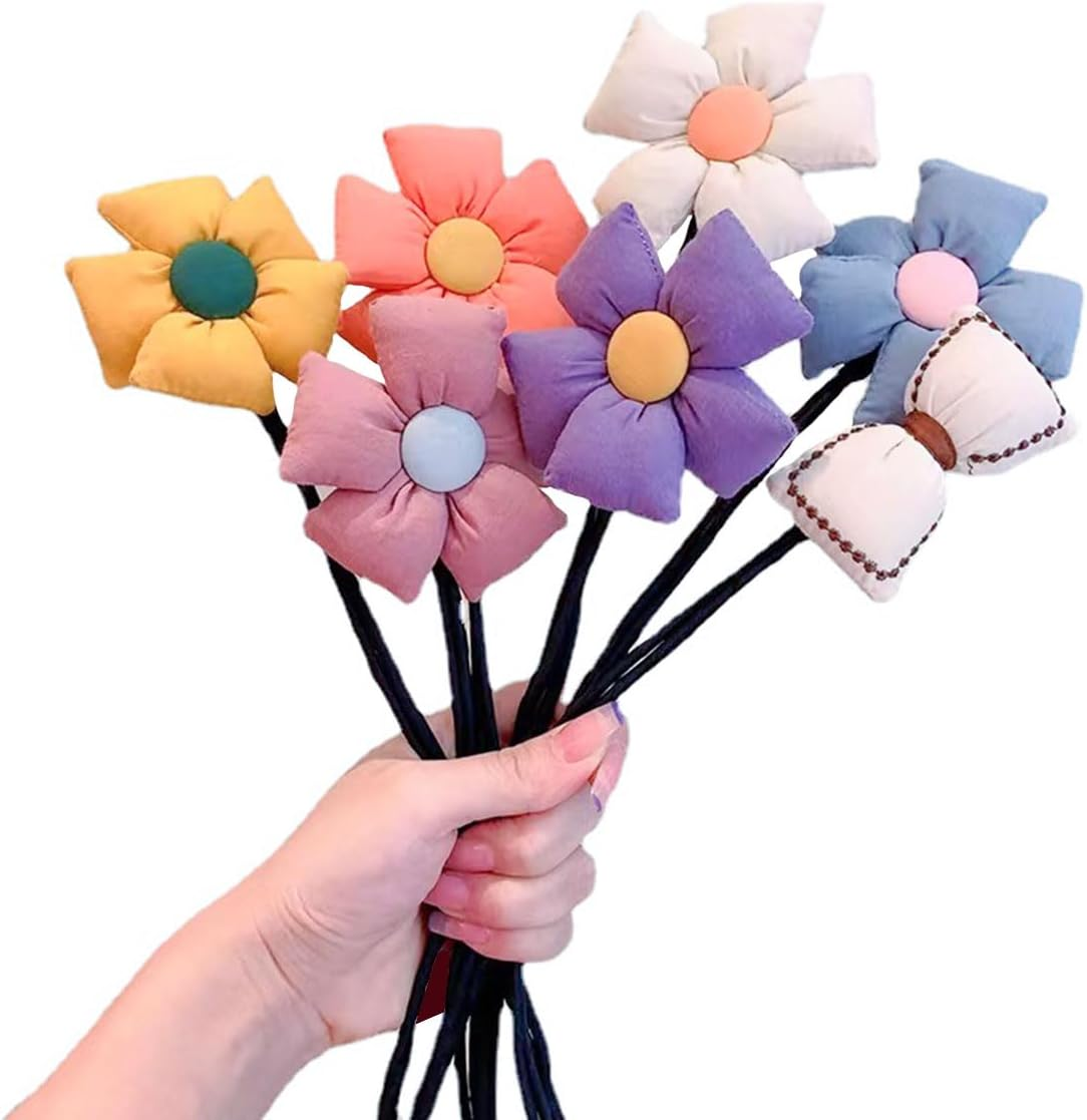 Traziewell Bun Maker Flower Hair Bun Maker Women'S Doughnut Hair Bun Maker Hair Styling Tool Hair Bun Shaper Set for Children Girls Women 0208 image number 3