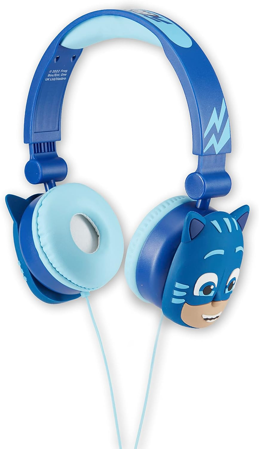 Sonic the Hedgehog Over-Ear Headphones for Kids - Adjustable Headband, Stereo Sound, Tangle-Free Cable, Volume Control, and 3.5Mm Jack - Perfect for School, Home, and Travel