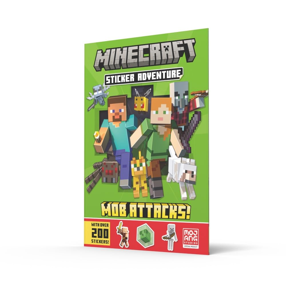 Minecraft Sticker Adventure Mob Attacks!