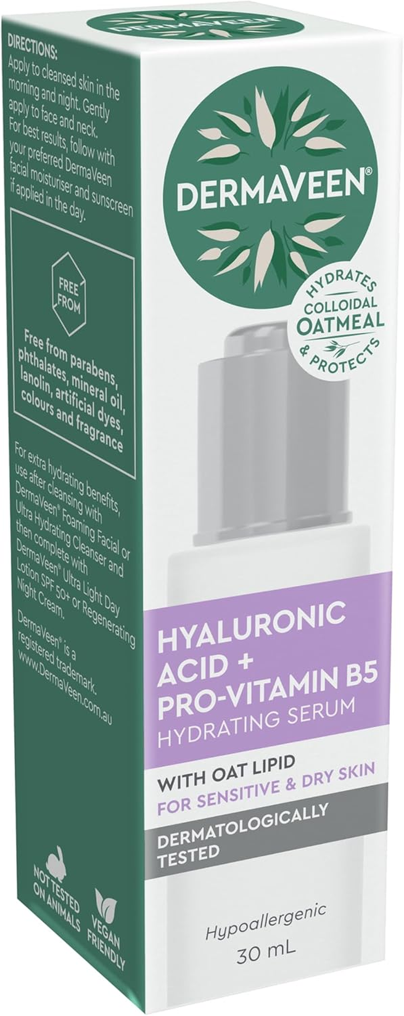 Dermaveen HA PRO VIT B5 HYDRATE SERUM 30ML image number 2