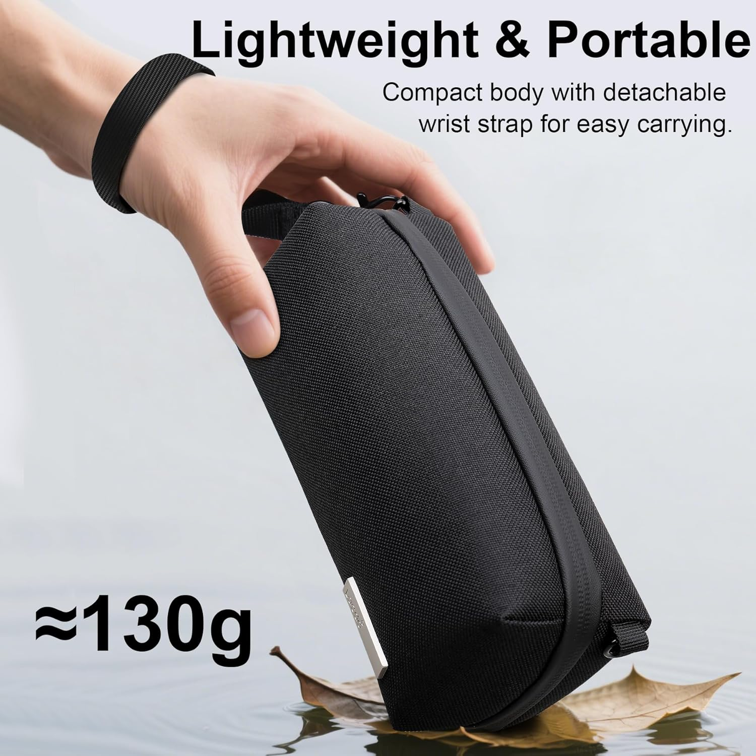 Lacdo Carrying Case for DJI Osmo Pocket 3, Carrying Bag for DJI Osmo Pocket 3 Creator Combo Accessories, Portable Travel Storage Bag Osmo Pocket 3 Case, All in One Carry Bag with Shoulder Strap, Black