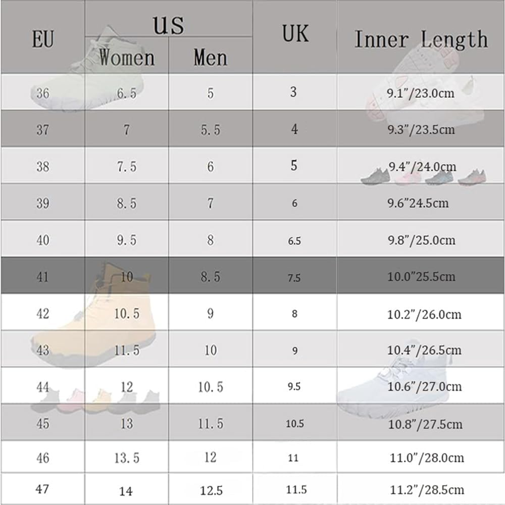 Hike Winter Barefoot Boots Womens Mens, Wide Toe Waterproof Barefoot Hiking Shoes Outdoor, Minimalist Warm Zero Drop Snow Booties Slip on Footwear image number 2