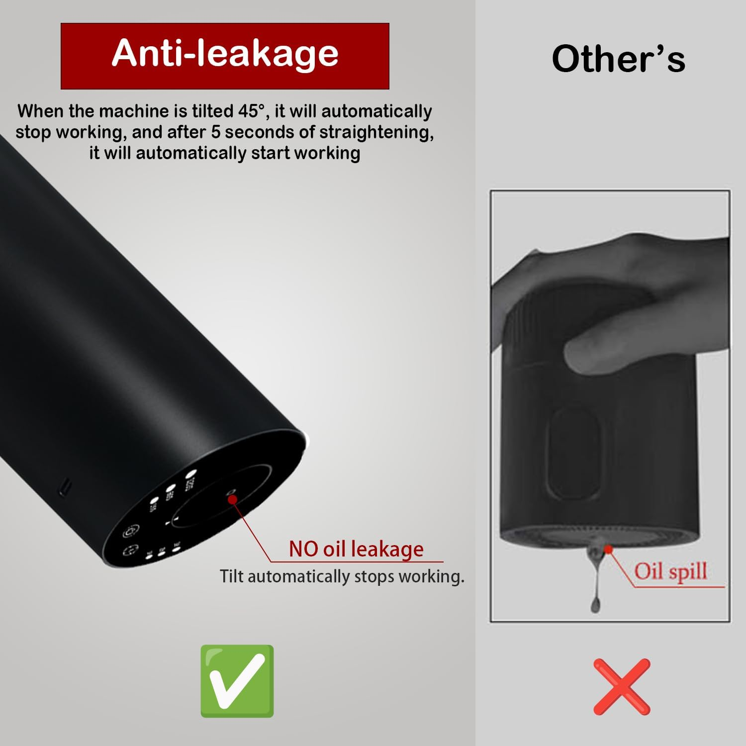 Pandakarias Waterless Car Diffuser, Scent Diffuser for Essential Oils, Smart Car Air Freshener, Wireless and Rechargeable with Large Battery Sentiment Diffuser for Car Home and Office (Silver) image number 2