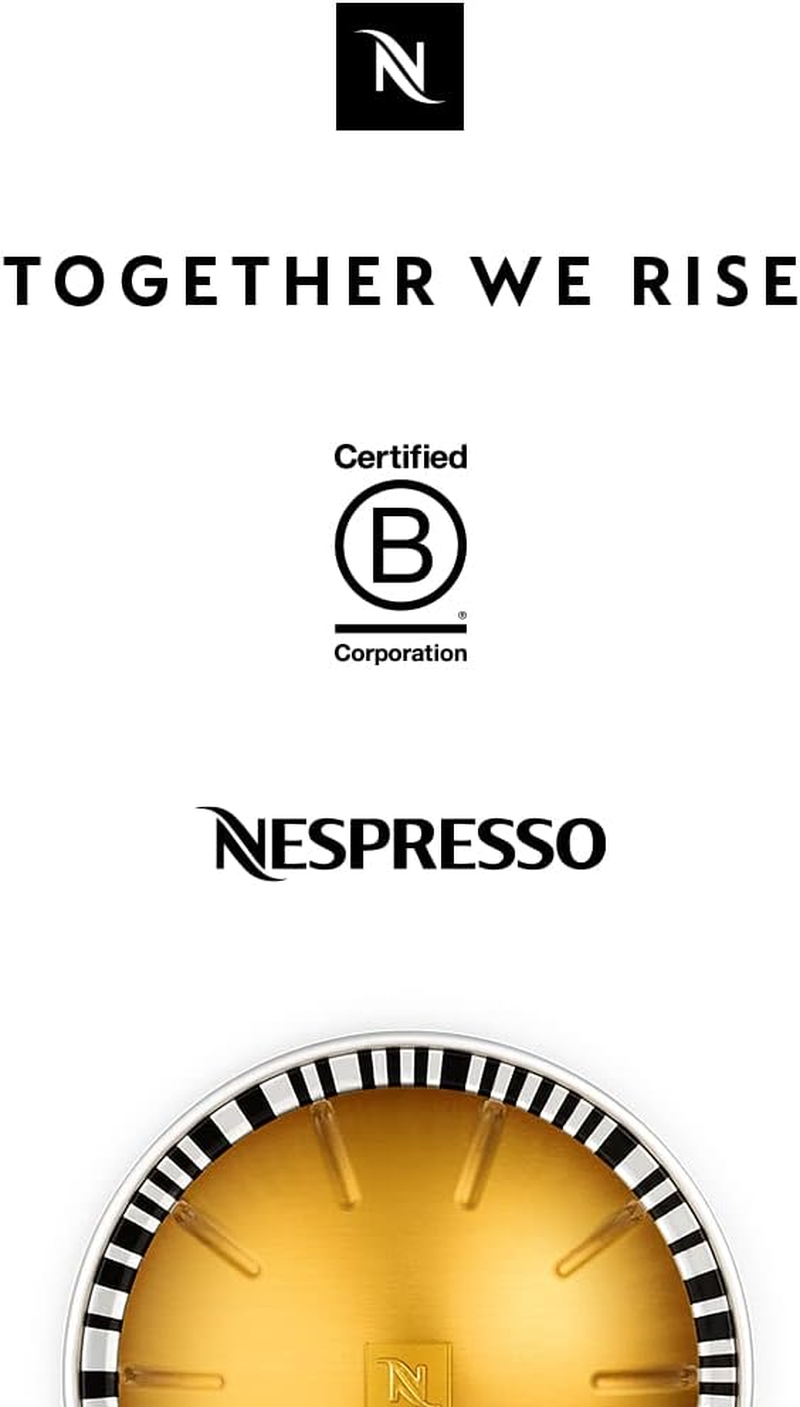 Nespresso Capsules Vertuo, Fortado Decaffeinato, Gran Lungo, 30-Count Coffee Pods, Brews 5.0 Oz. image number 3